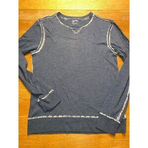 On The Byas Mens Washed Look Long Sleeve Shirt